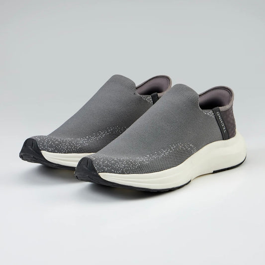 Technosports Free-Hands Shoes with NITRO-LITE. Highly Comfortable Slip in Shoes. (Grey Colour)