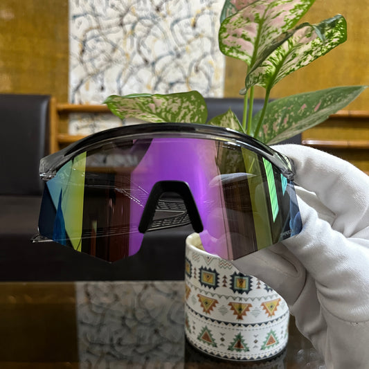 Hydra Trans Purple Premium Unisex Sports Sunglass