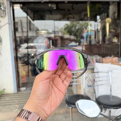 Hydra Trans Purple Premium Unisex Sports Sunglass