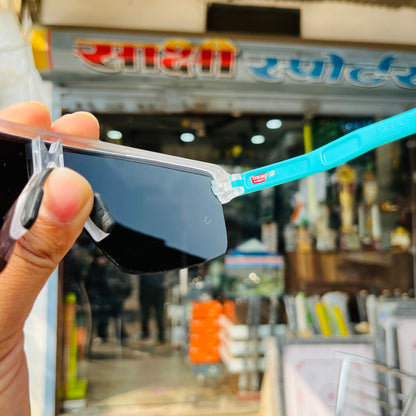 Corridor Black-Blue Colour High Quality Unisex Sports Sunglass