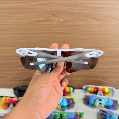 Radar Aqua White (grey) Premium Branded Stylish Sunglasses For Men & Women | 100% UV Protection Shades | Cricket Sports Cycling Driving Trekking & More