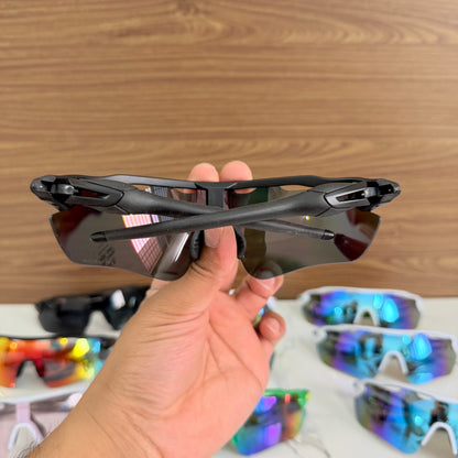 Radar Mercury-Black Premium Branded Stylish Sunglasses For Men & Women | 100% UV Protection Shades | Cricket Sports Cycling Driving Trekking & More
