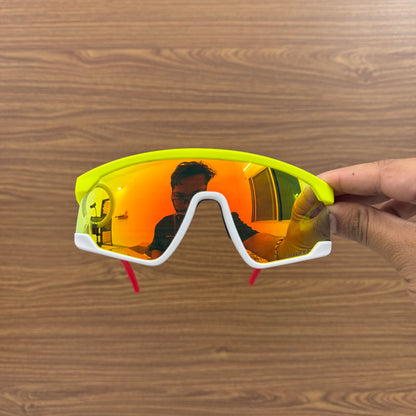 BXTR 2980 Yellow Sunglass High Quality Premium Unisex Sports Sunglass