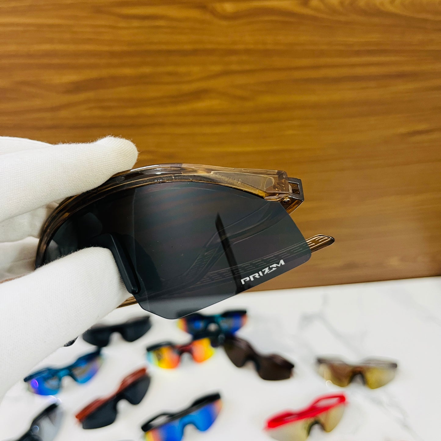 Hydra Trans Black Premium Unisex Sports Sunglass