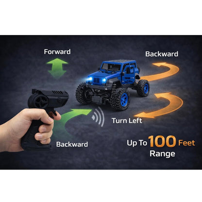 RC Thar Roxx Climber High Speed With Mist Spray Led Light, 2WD, Type-C Charing, 75ft Range