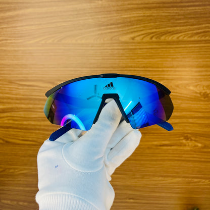 Adidas C1 Blue-Black Premium Sports Sunglass