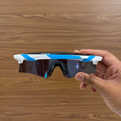Encounter Aqua White Premium Sports Sunglasses