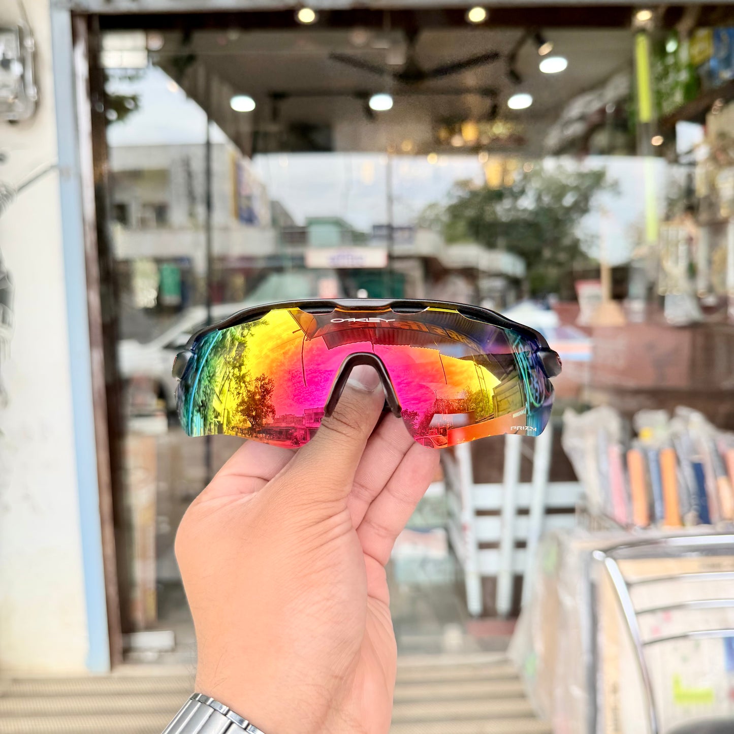 Radar Mercury-Black Premium Branded Stylish Sunglasses For Men & Women | 100% UV Protection Shades | Cricket Sports Cycling Driving Trekking & More