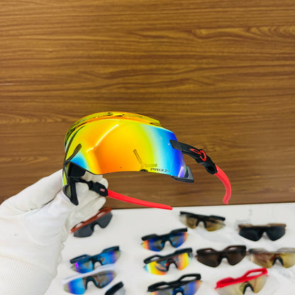 Kato Red Black Sports Sunglasses