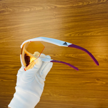 Adidas C1 Orange Premium Sports Sunglass