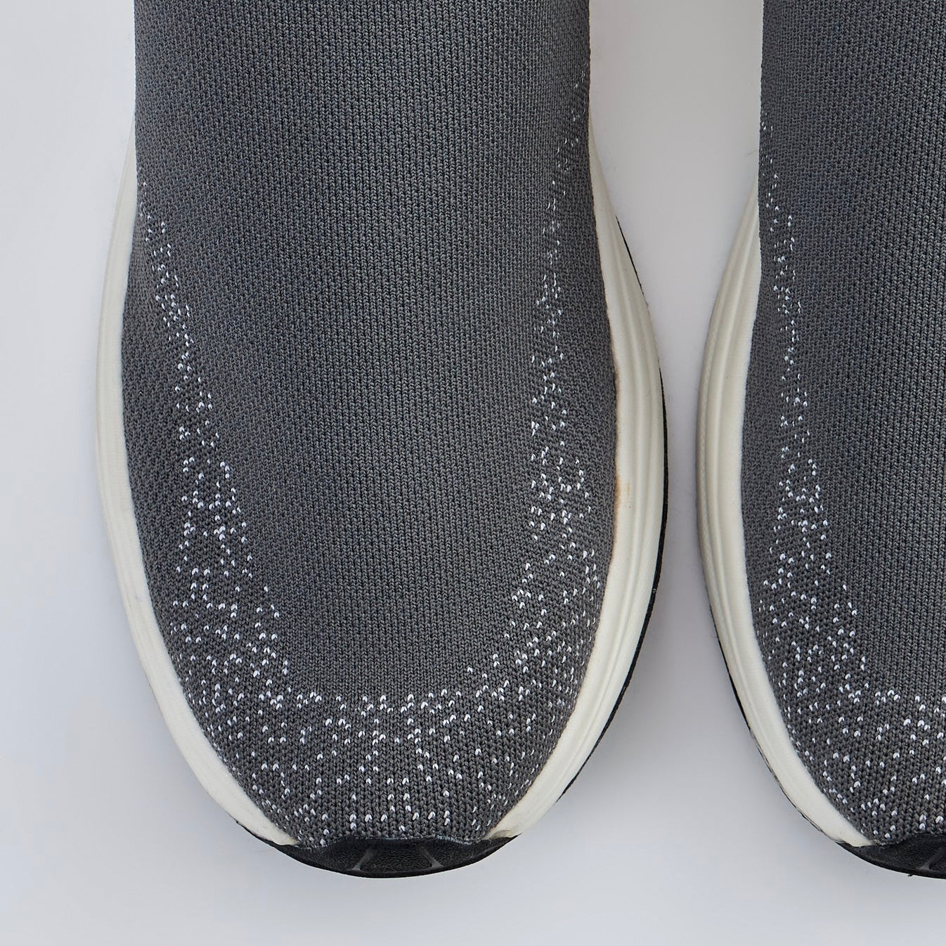 Technosports Free-Hands Shoes with NITRO-LITE. Highly Comfortable Slip in Shoes. (Grey Colour)