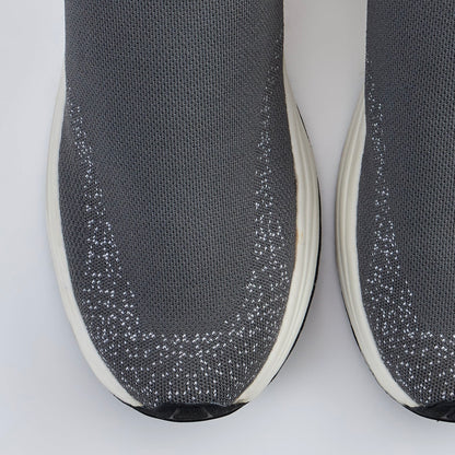Technosports Free-Hands Shoes with NITRO-LITE. Highly Comfortable Slip in Shoes. (Grey Colour)