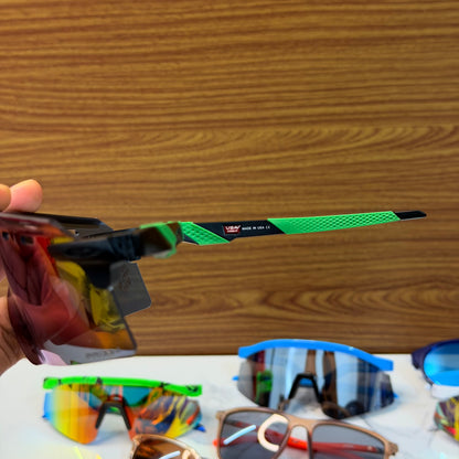 Encoder Strike Vented Green Premium Sports Sunglasses