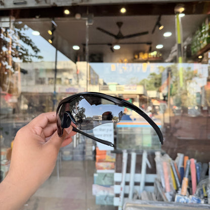M2 All-Black Light Weight Premium Sports Sunglasses