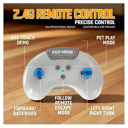Mini RC Drift Car | 2.4G Remote Control Racing | 360° Drift & Stunt, LED Lights, Sound Effects, Follow Me Mode, Escape Mode, Sensor Control, Auto Demo | Gift for Boys & Girls