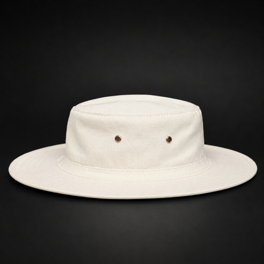 Cricket India Premium Wide-Brim Hat / Panama Cap