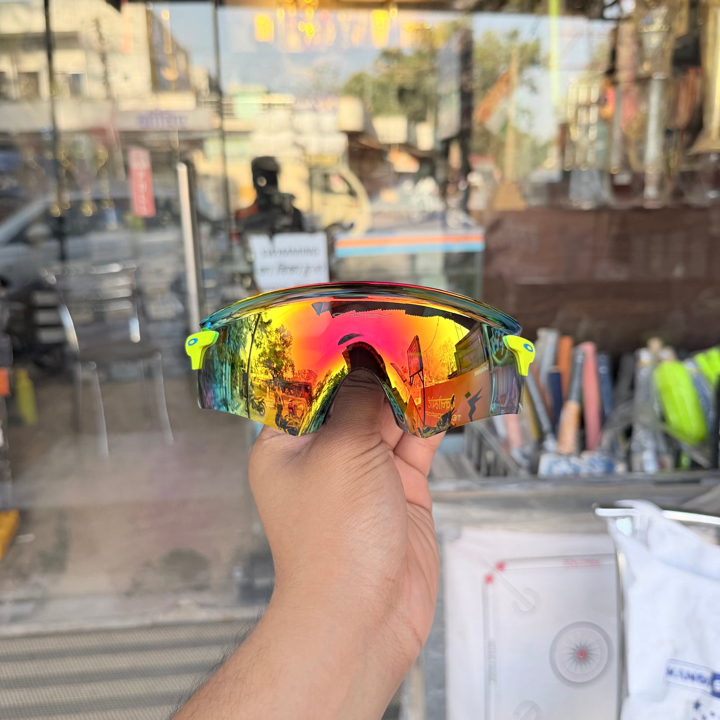 Encounter Yellow Mercury Premium Sports Sunglasses