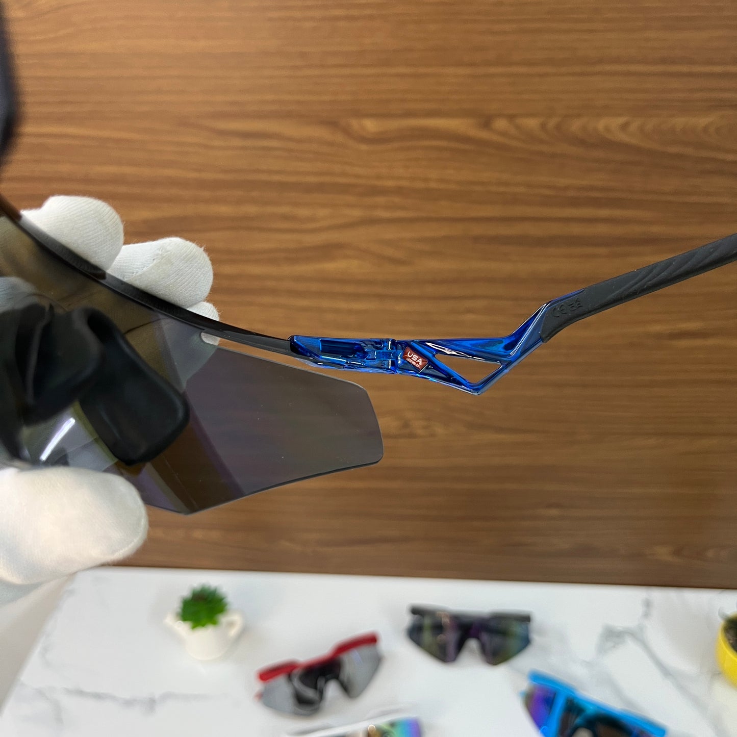 Kato QNTR Blue Sports Sunglasses