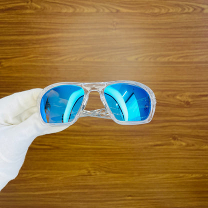 Lateralis Trans Blue Premium Sports Sunglasses