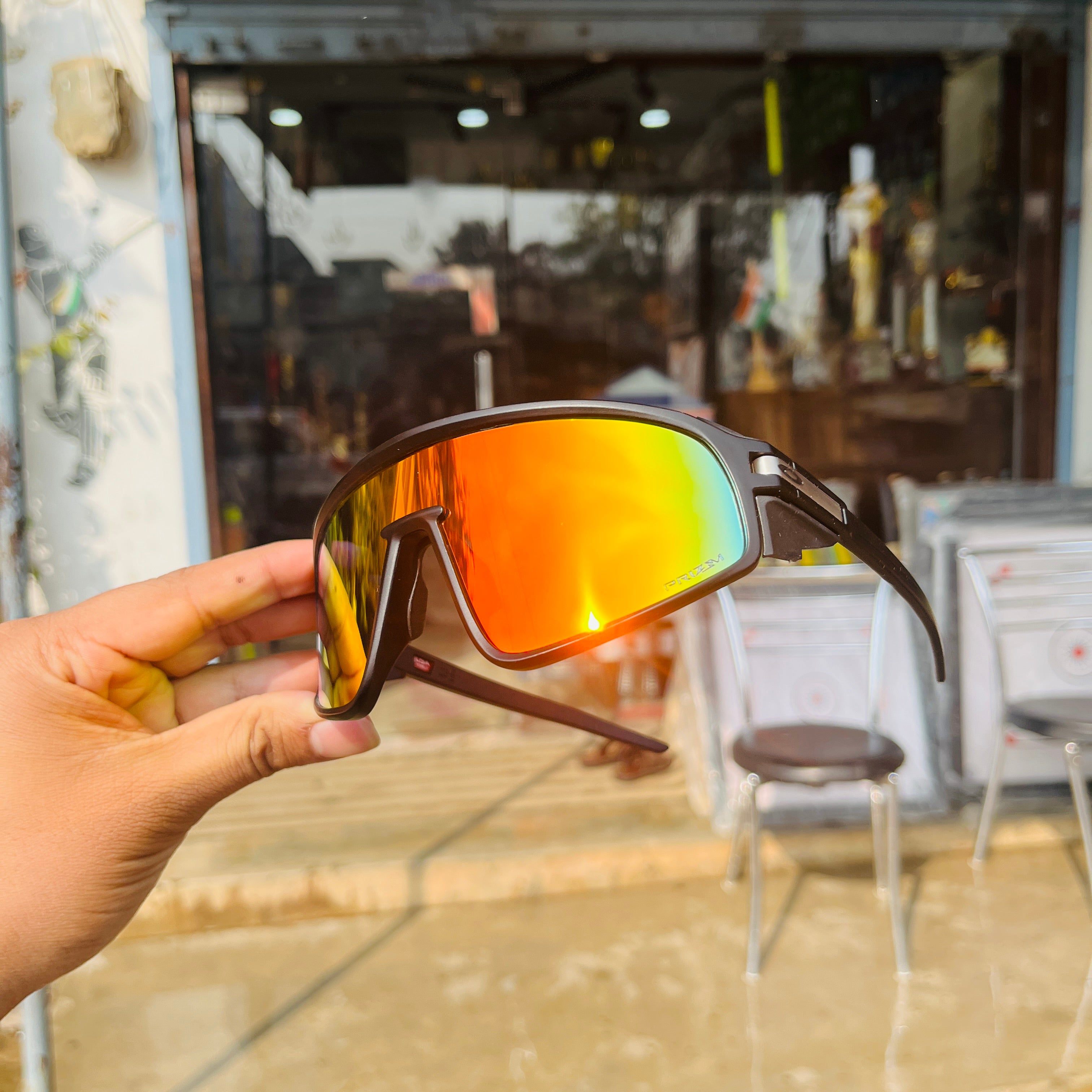 Latch Panel Sunglasses - Prizm Mercury Black – SAKSHI SPORTS