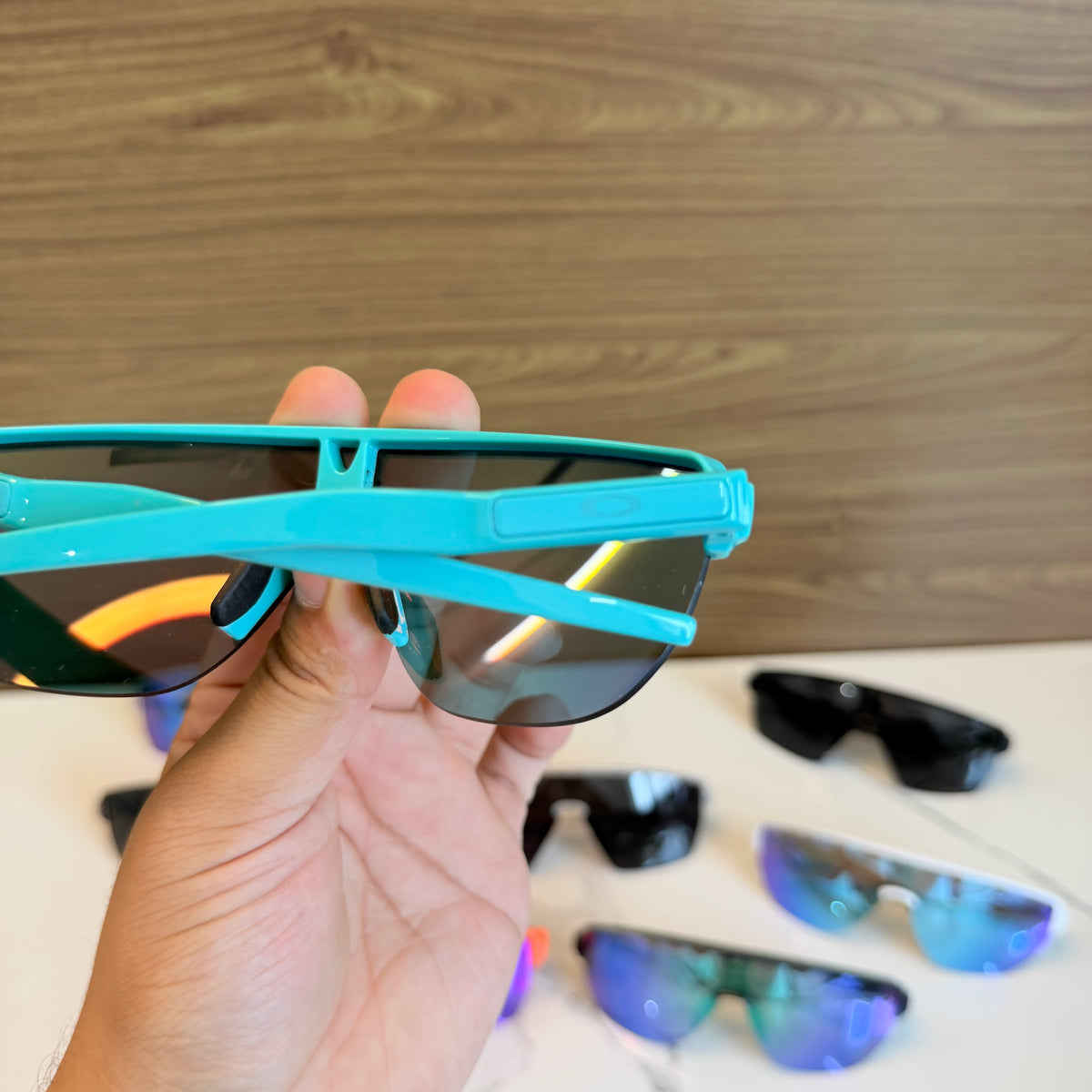 Corridor Pacific Blue Mercury Colour High Quality Unisex Sports Sunglass