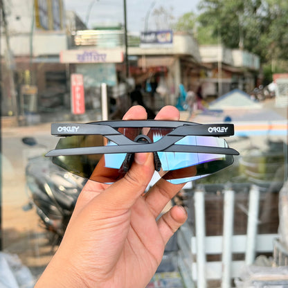 Hydra Blue Black Premium Unisex Sports Sunglass