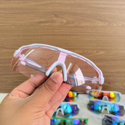 Radar Transparent-White Premium Branded Stylish Sunglasses For Men & Women | 100% UV Protection Shades | Cricket Sports Cycling Driving Trekking & More