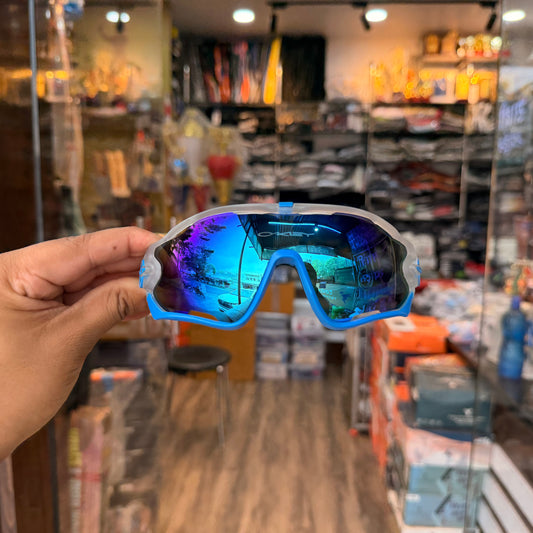 Jawbreaker Trans Blue Premium Sports Sunglasses