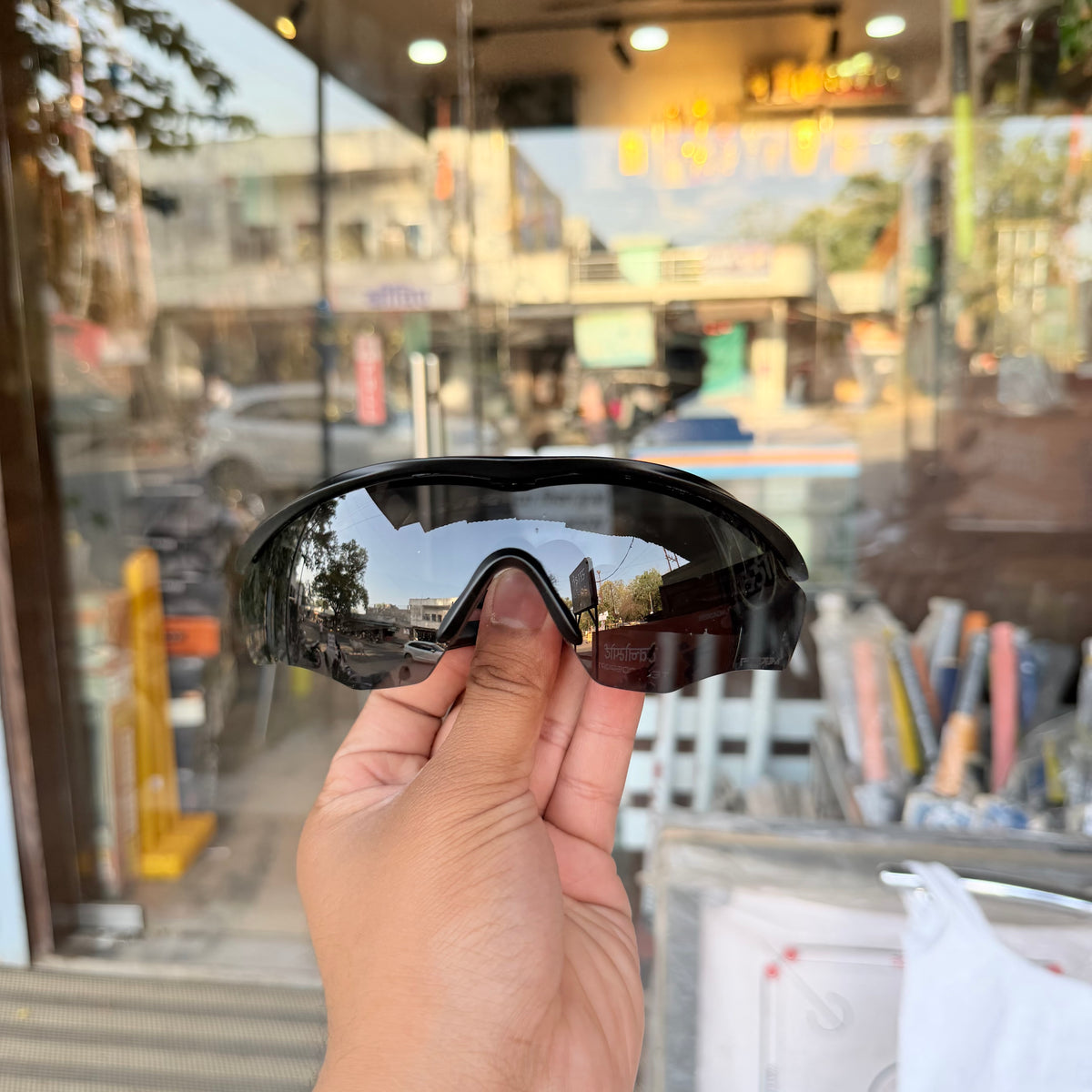 M2 All-Black Light Weight Premium Sports Sunglasses