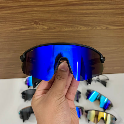 Stunt Devil Black Purple Prizm Premium Sports Sunglasses  | Comes With New Hyper Grip Technology
