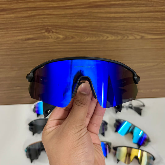 Stunt Devil Black Purple Prizm Premium Sports Sunglasses  | Comes With New Hyper Grip Technology