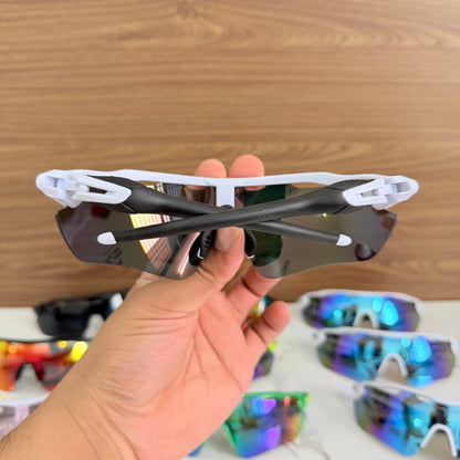 Radar White-Mercury Premium Branded Stylish Sunglasses For Men & Women | 100% UV Protection Shades | Cricket Sports Cycling Driving Trekking & More