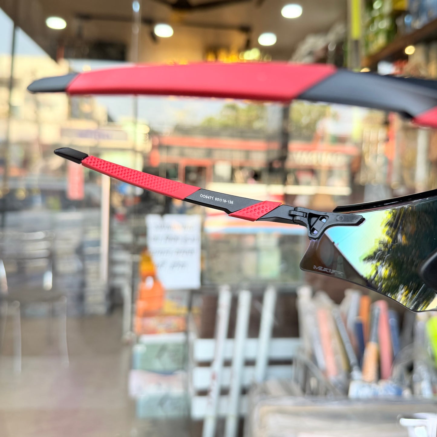 Encounter Red-Black Premium Sports Sunglasses