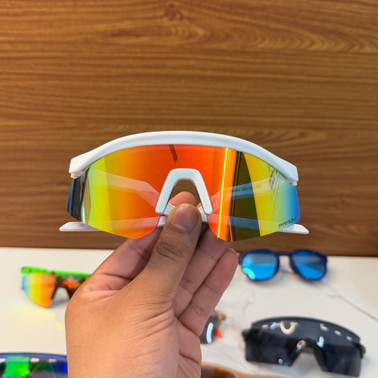 Hydra White Mercury Premium Unisex Sports Sunglass