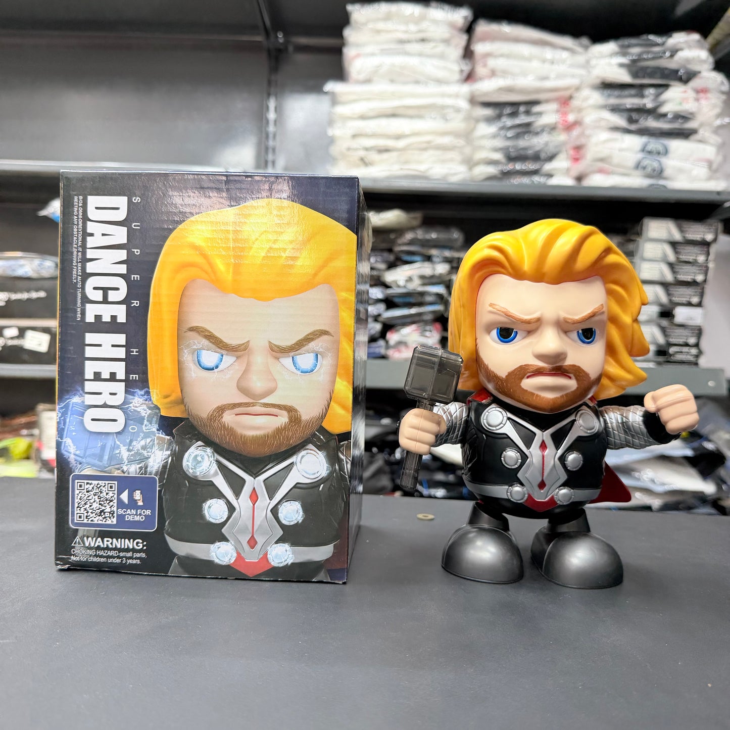 Thor Super Hero Dancing Collectible Character