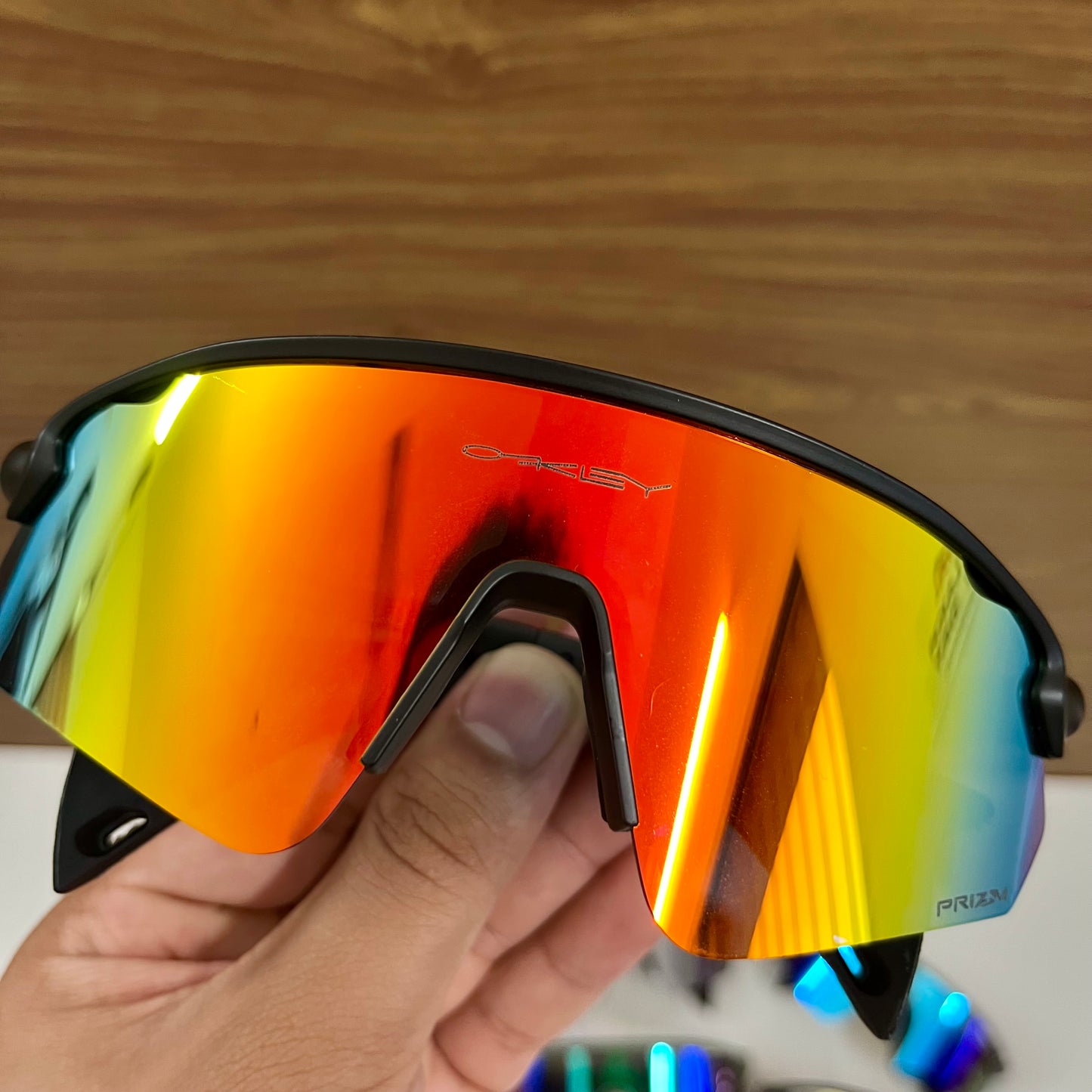 Stunt Devil Black Mercury Prizm Premium Sports Sunglasses  | Comes With New Hyper Grip Technology