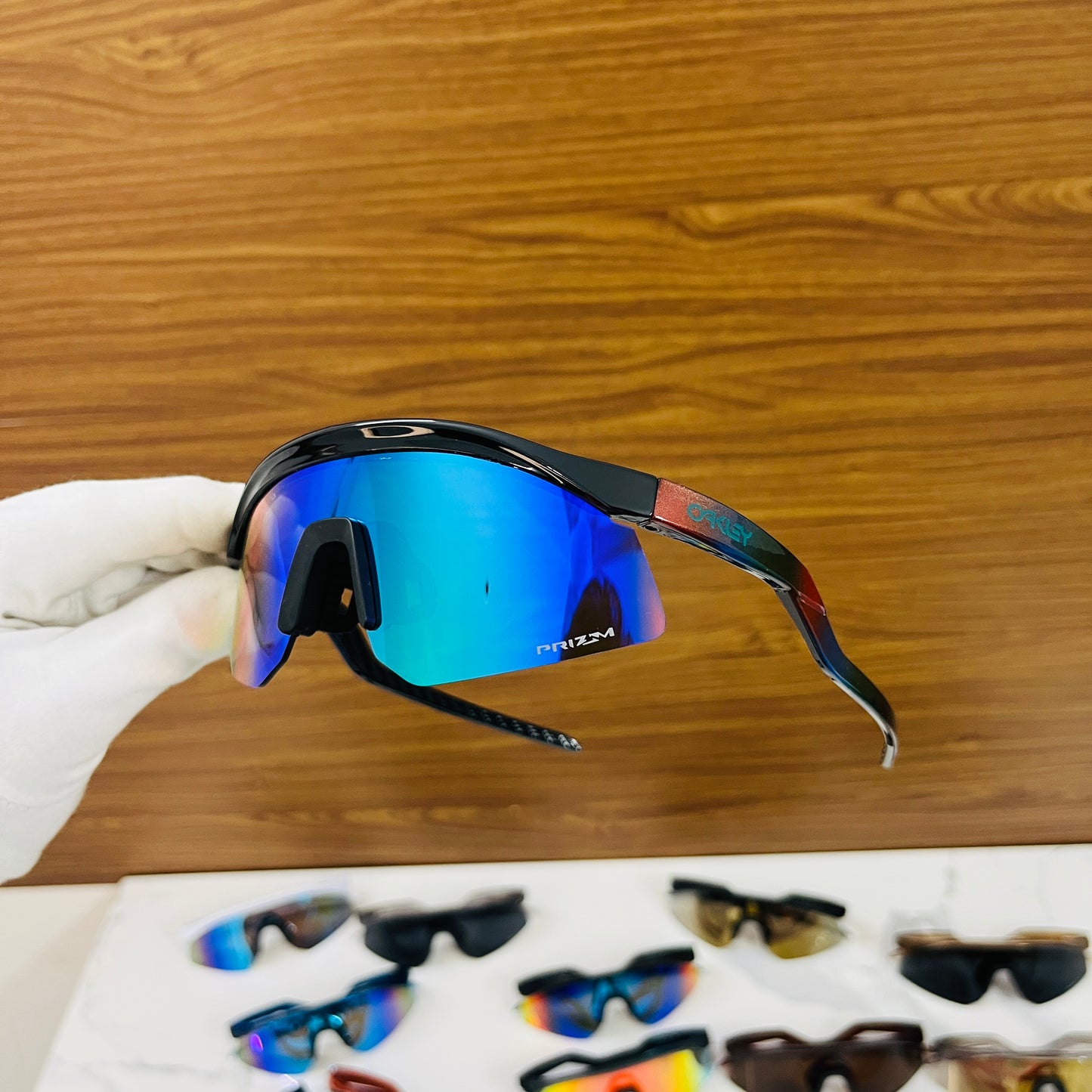 Hydra Green Glossy Frame Limited Edition Premium Unisex Sports Sunglass