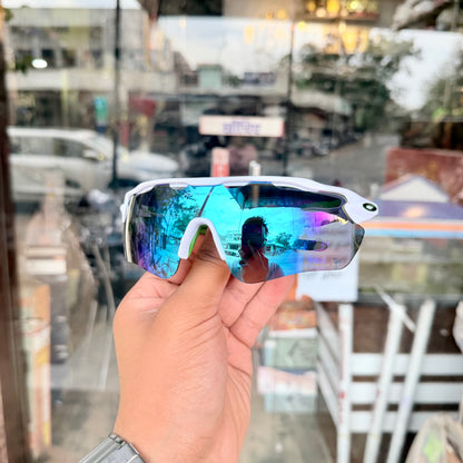 Radar Aqua-Green Premium Branded Stylish Sunglasses For Men & Women | 100% UV Protection Shades | Cricket Sports Cycling Driving Trekking & More