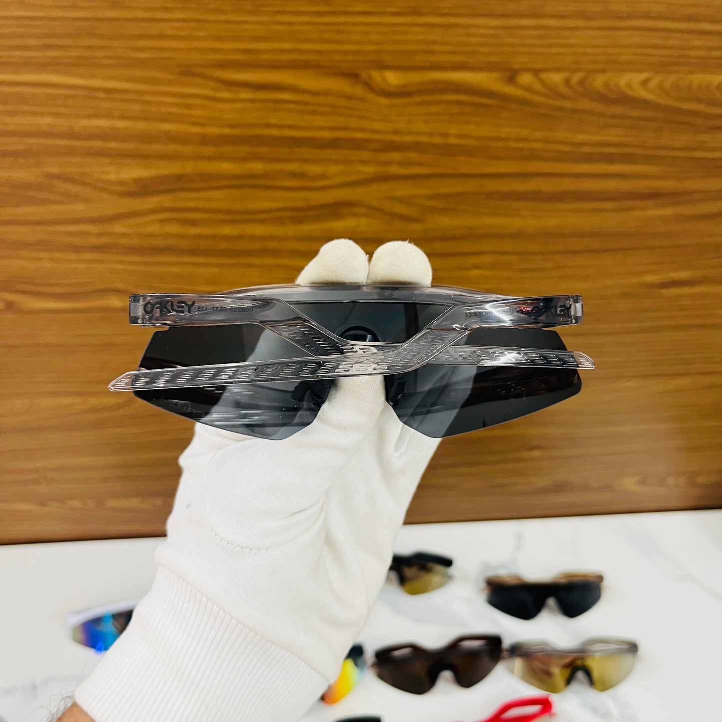 Hydra Full Trans Black Premium Unisex Sports Sunglass