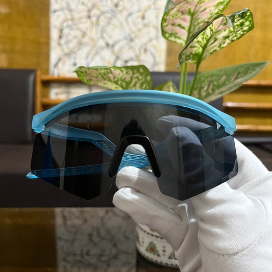 Hydra Matt Blue Black Premium Unisex Sports Sunglass