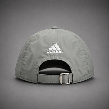 Light Grey Adidas Sports Cap Parachute Fabric Best Unisex Sports Cap