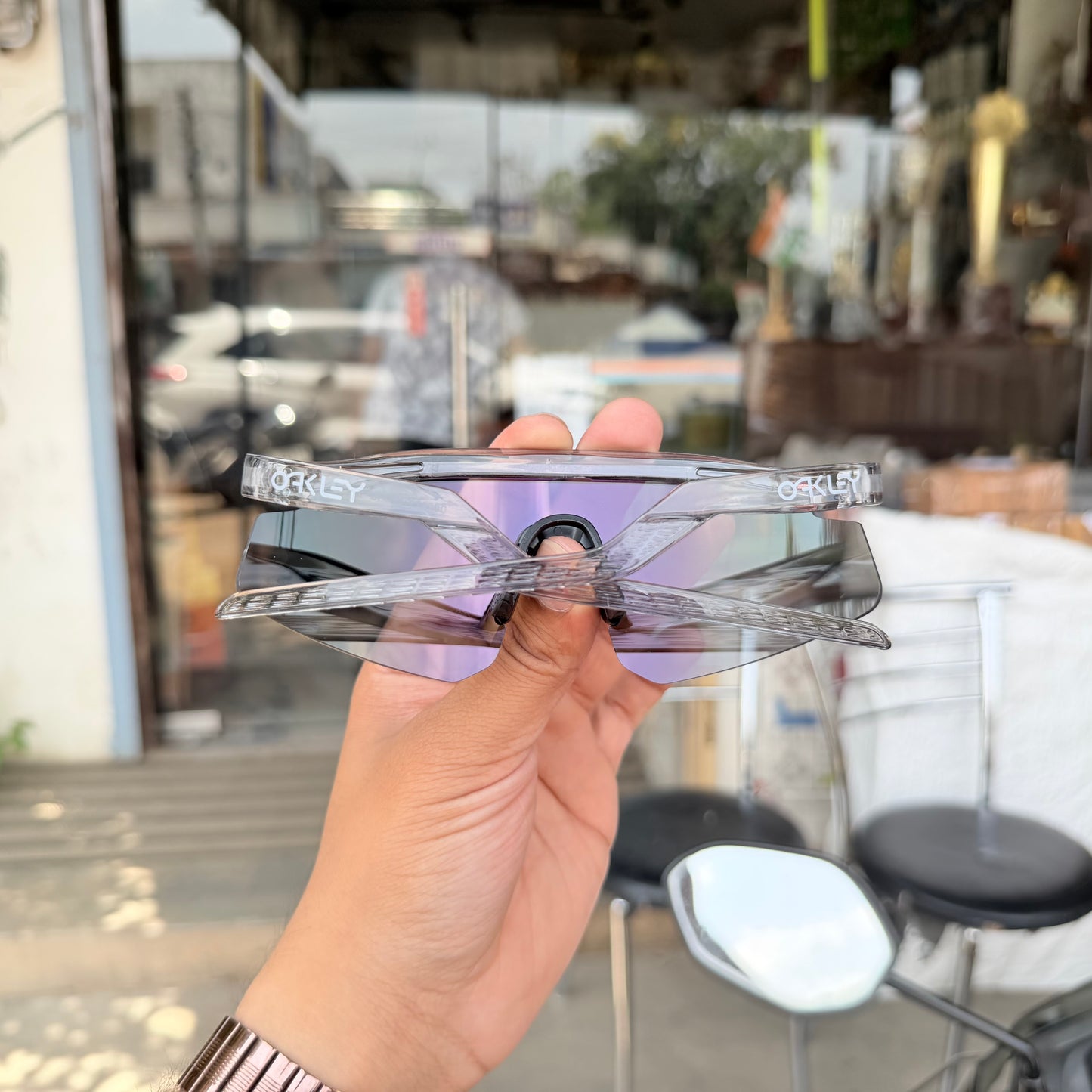 Hydra Trans Purple Premium Unisex Sports Sunglass