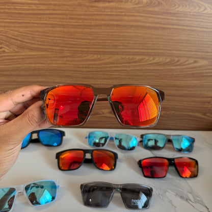 Adidas Black Mercury Polarised Premium Rectangle Frame Sports Sunglass with Free Sunglasses Cover