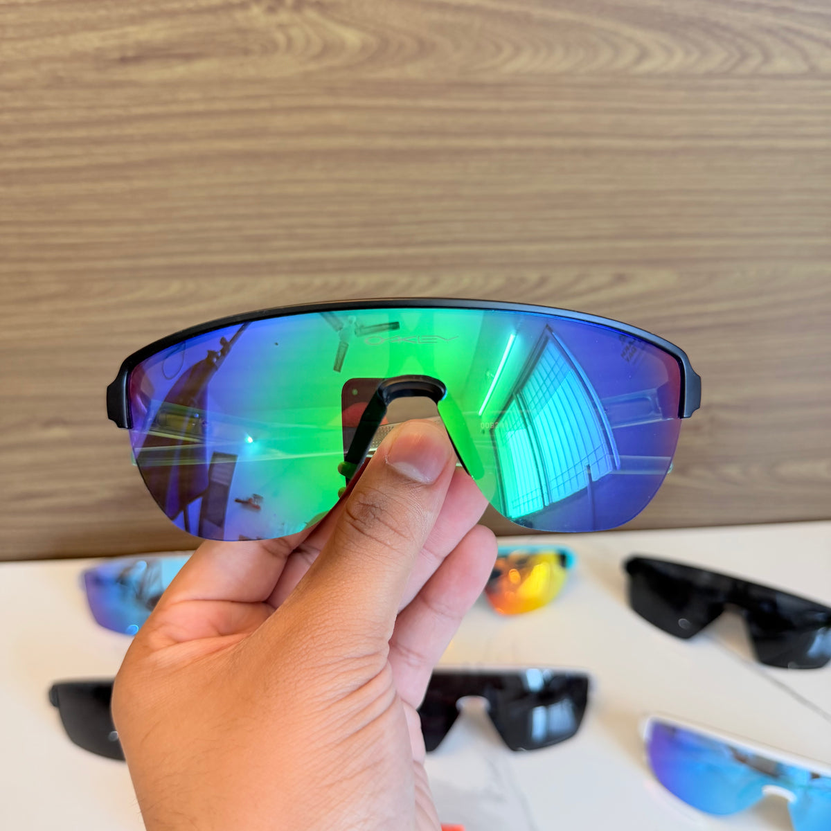 Corridor Artic Green Colour High Quality Unisex Sports Sunglass
