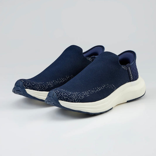 Technosports Free-Hands Shoes with NITRO-LITE. Highly Comfortable Slip in Shoes. (Blue Colour)