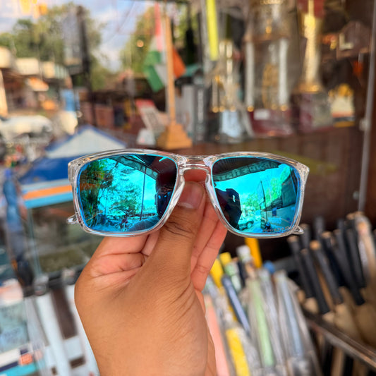 OAKLEY Polarised Full Trans-Aqua-Blue Premium Sunglasses