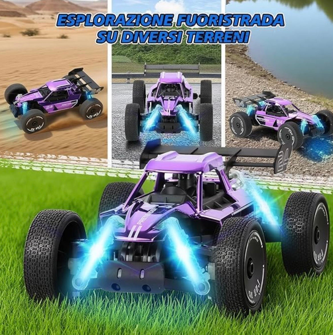 Phantom X24 RC Off-Road Buggy – Metallic Purple Edition
