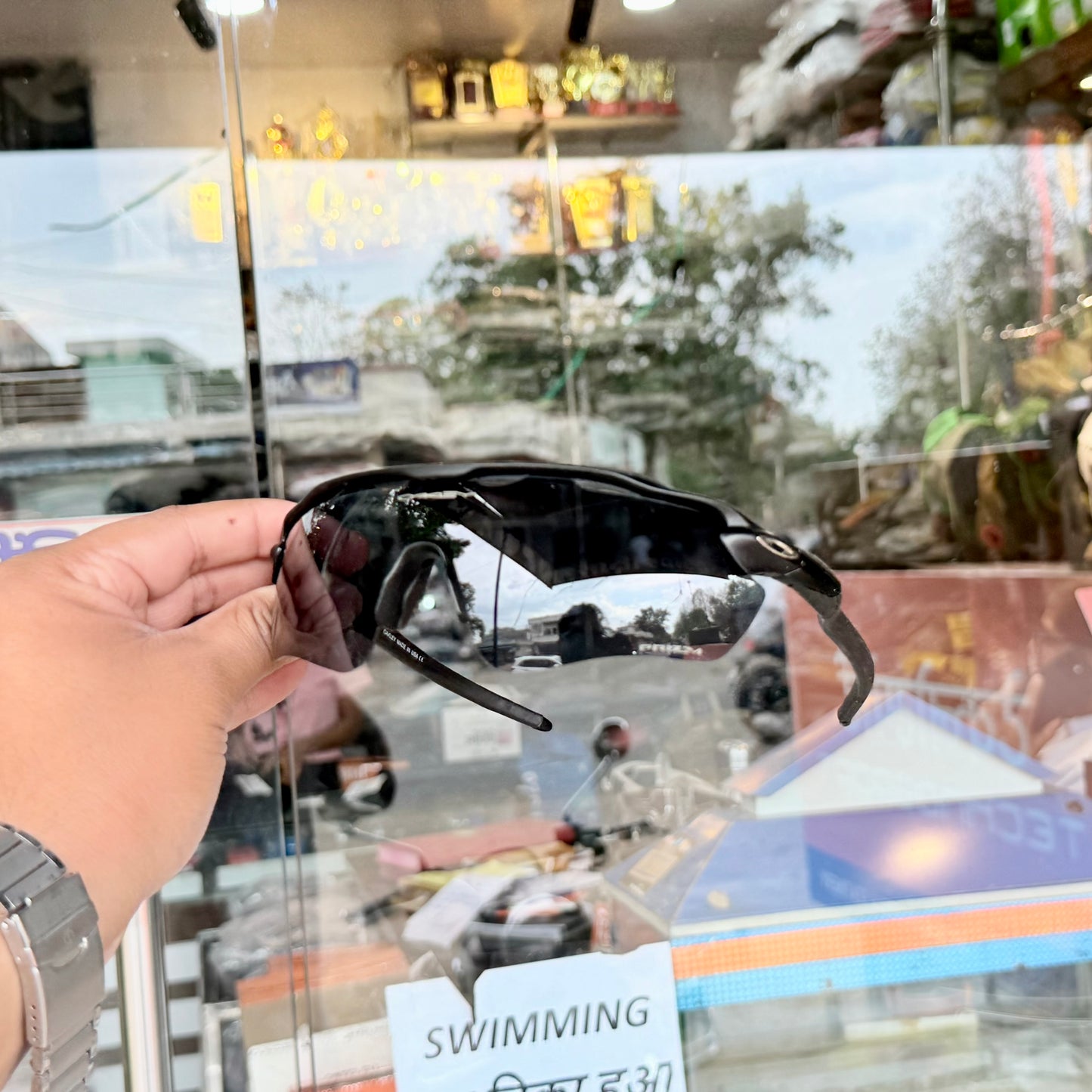 Radar All Black Premium Branded Stylish Sunglasses For Men & Women | 100% UV Protection Shades | Cricket Sports Cycling Driving Trekking & More