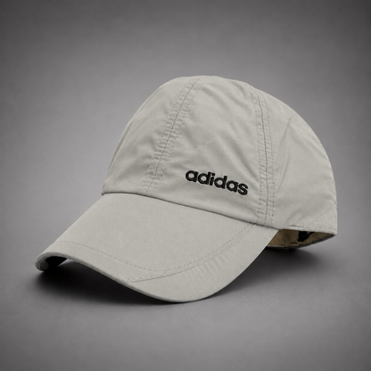 Light Grey Adidas Sports Cap Parachute Fabric Best Unisex Sports Cap