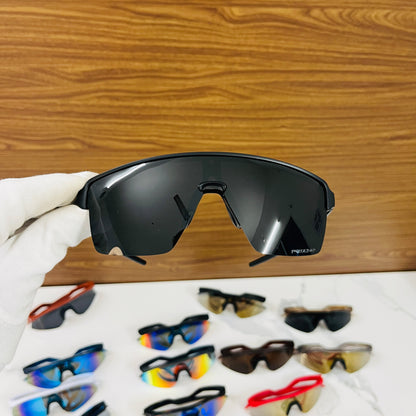 Corridor All Black Colour High Quality Unisex Sports Sunglass
